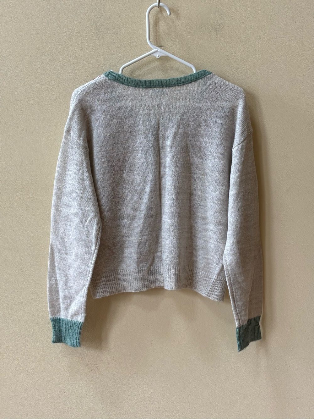 Sundance Floral Embroidered Wool Blend Cardigan - Picture 6 of 6